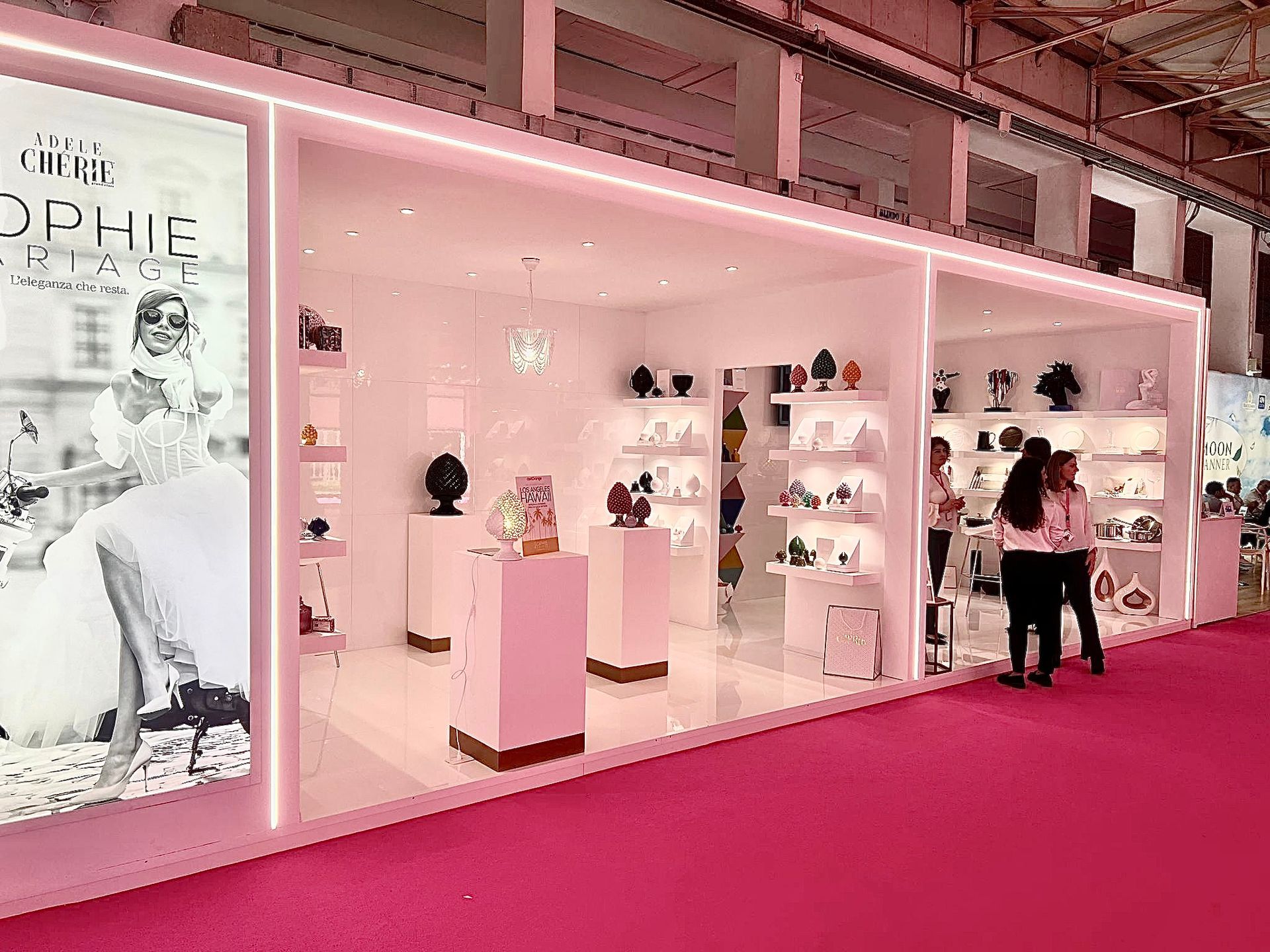 Stand Adele Cherie bomboniere a Tuttosposi 2023, Napoli
