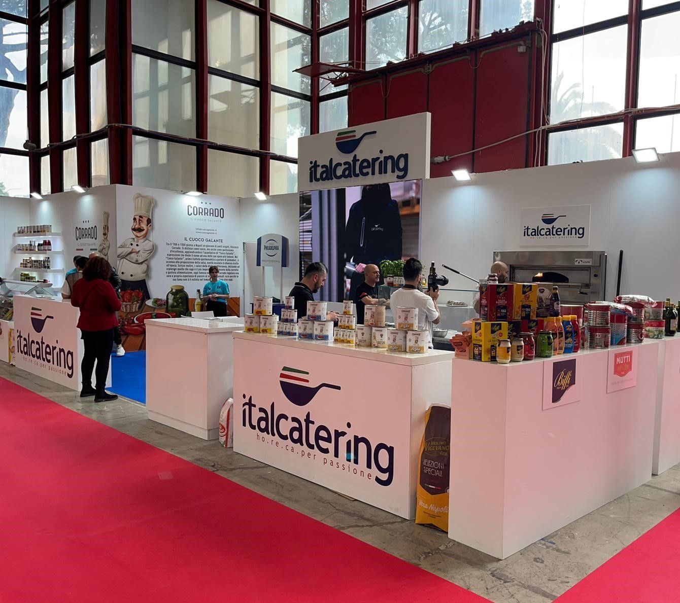Stand Italcatering Salone Internazionale della Pizza Tuttopizza, Napoli