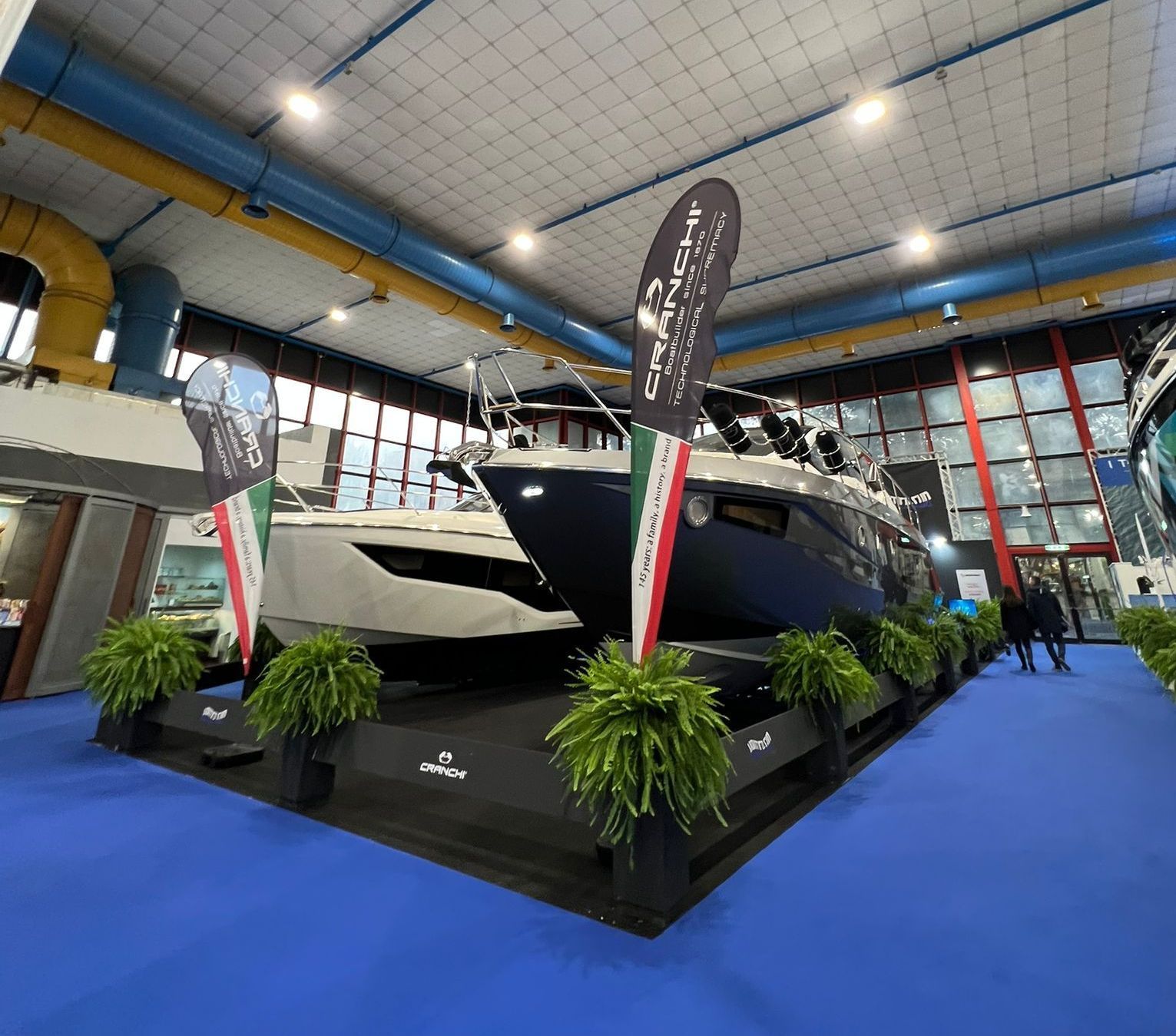 Stand Cranchi alla Fiera Nautic Sud, Napoli