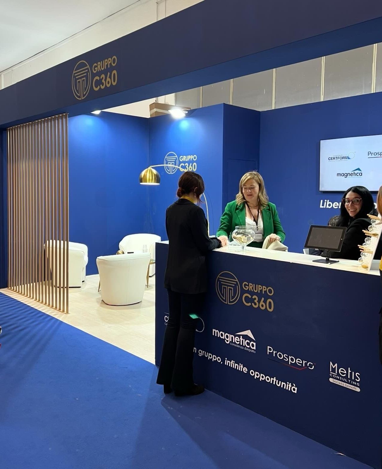 Stand Gruppo C360 Fiera Nautic Sud, Napoli