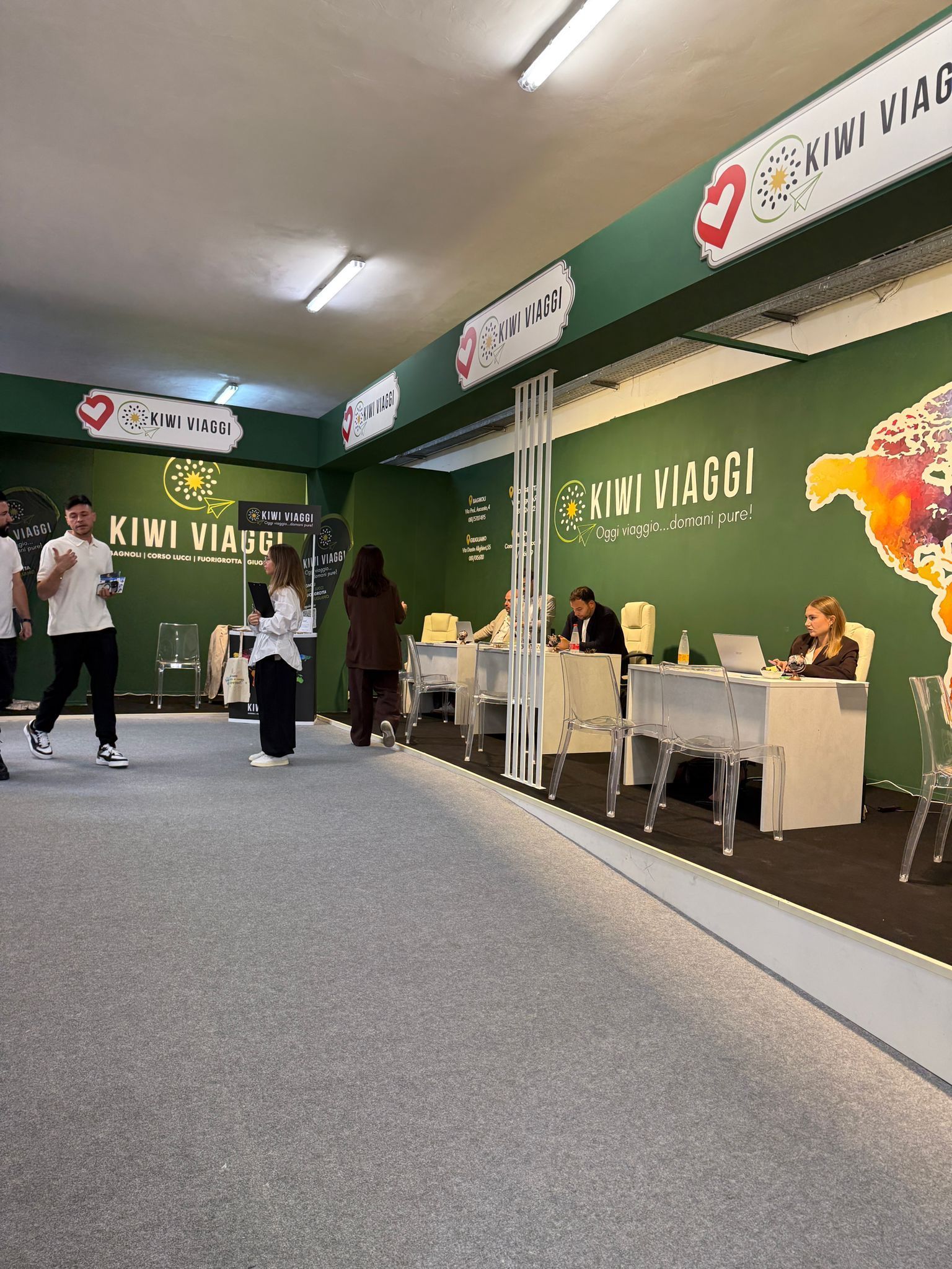 Stand Kiwi Viaggi a Tutto Sposi 2025