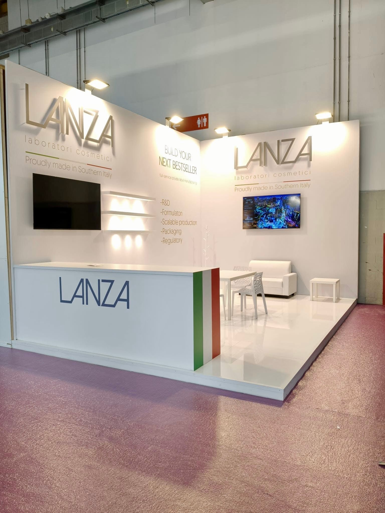 Stand Lanza Cosmoprof, Bologna