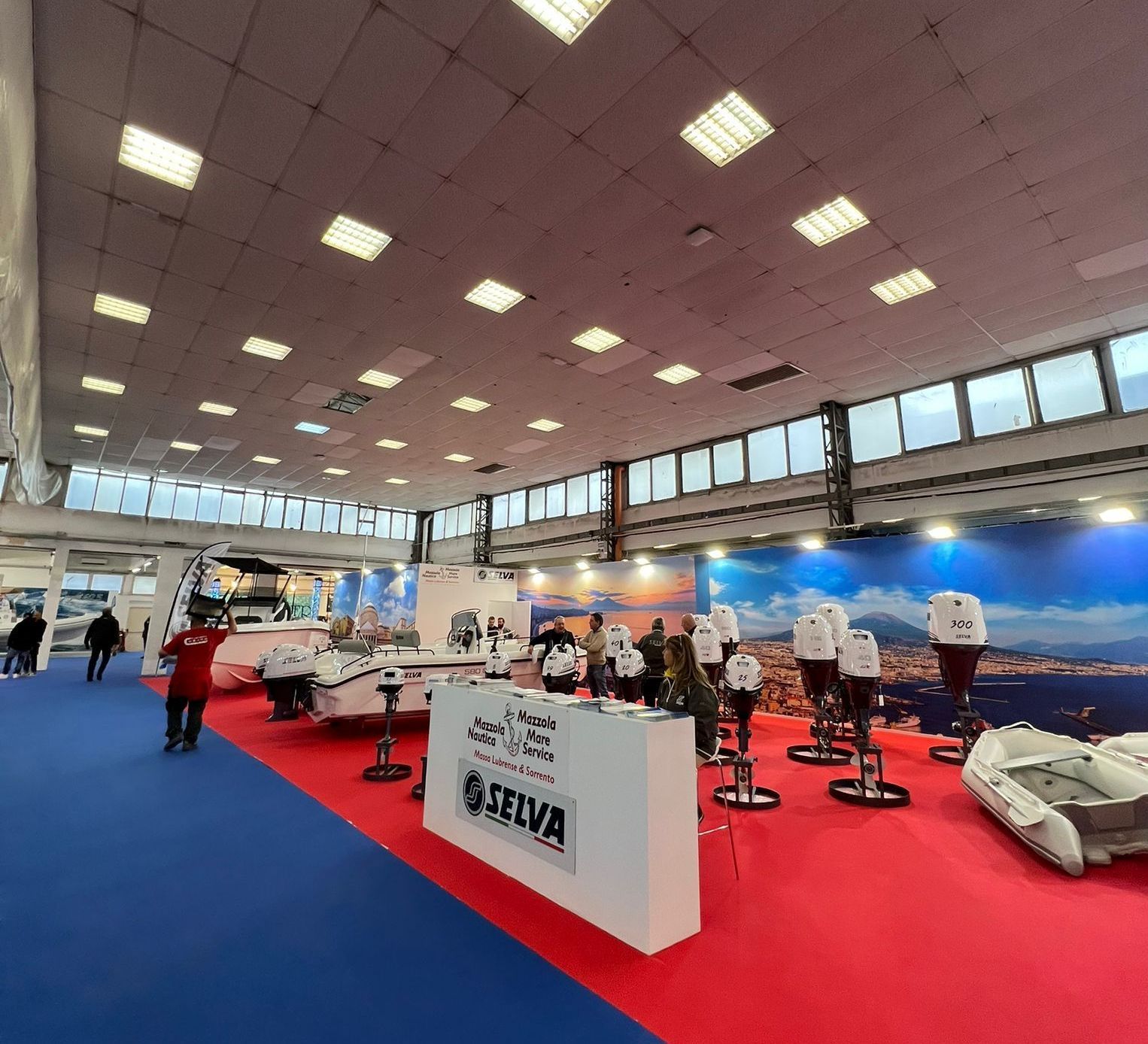 Stand Mazzola Nautica alla Fiera Nautic Sud, Napoli