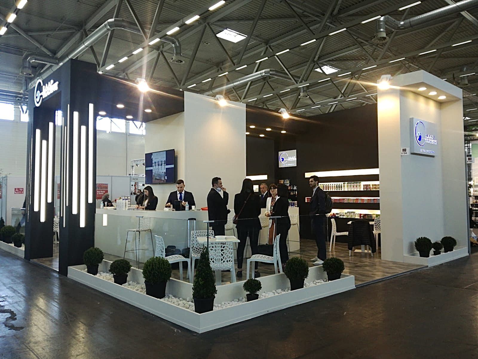 Allestimento fieristico IAW Colonia, Allestimenti Cusano Stand