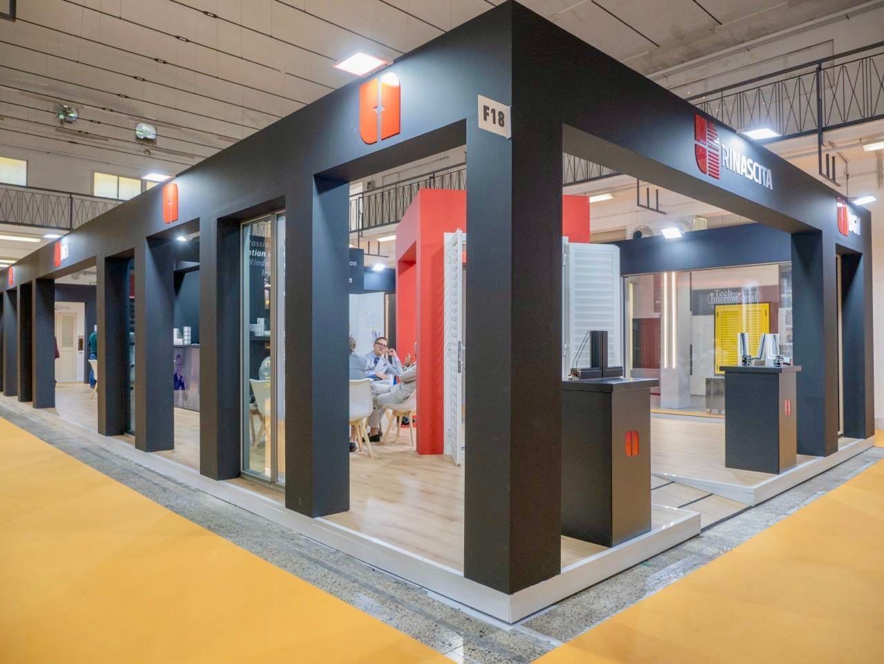 Stand Rinascita alla Fiera Saie, Bari 2025