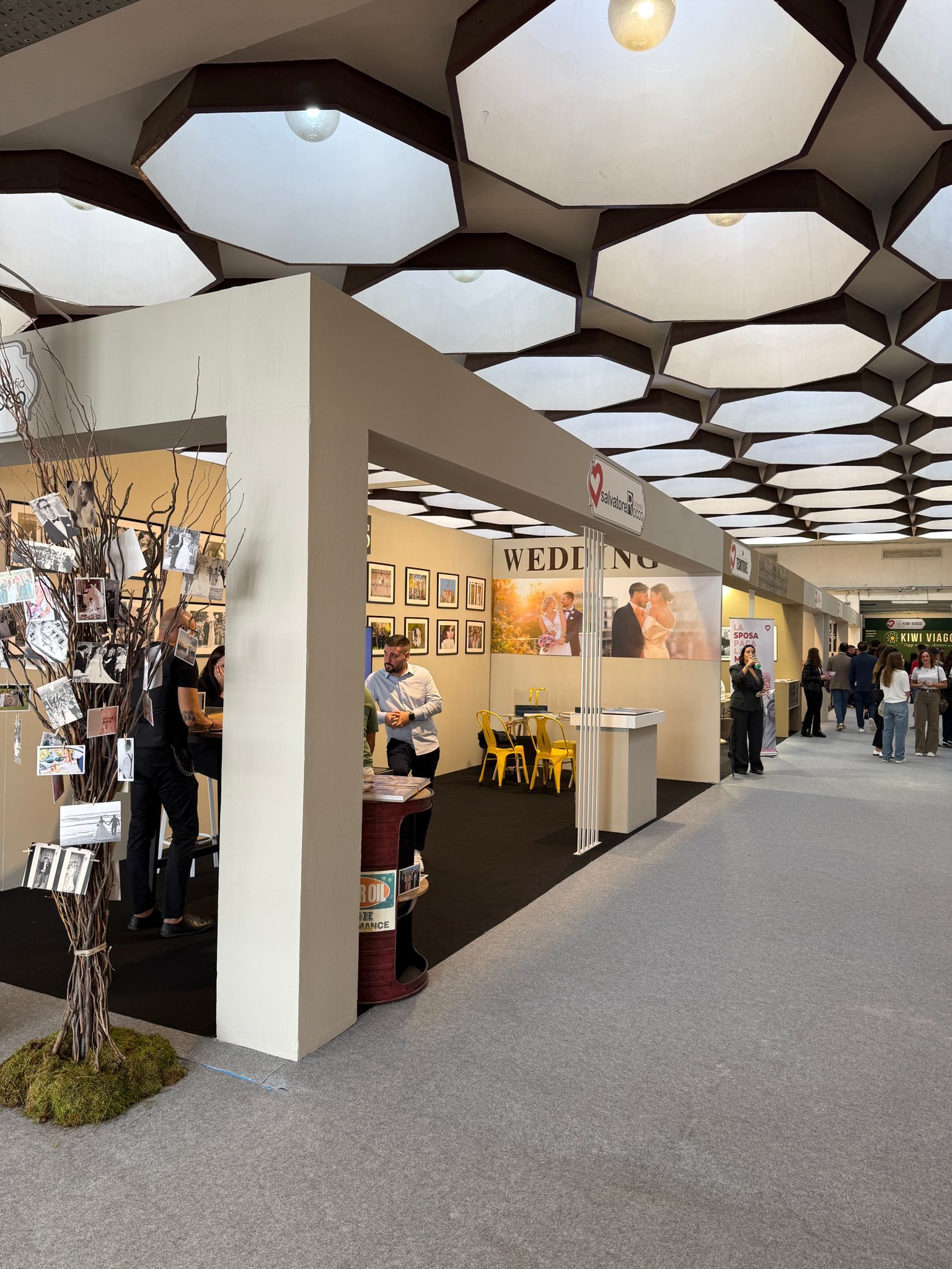 Stand fotografo Salvatore Rocco a Tutto Sposi 2025