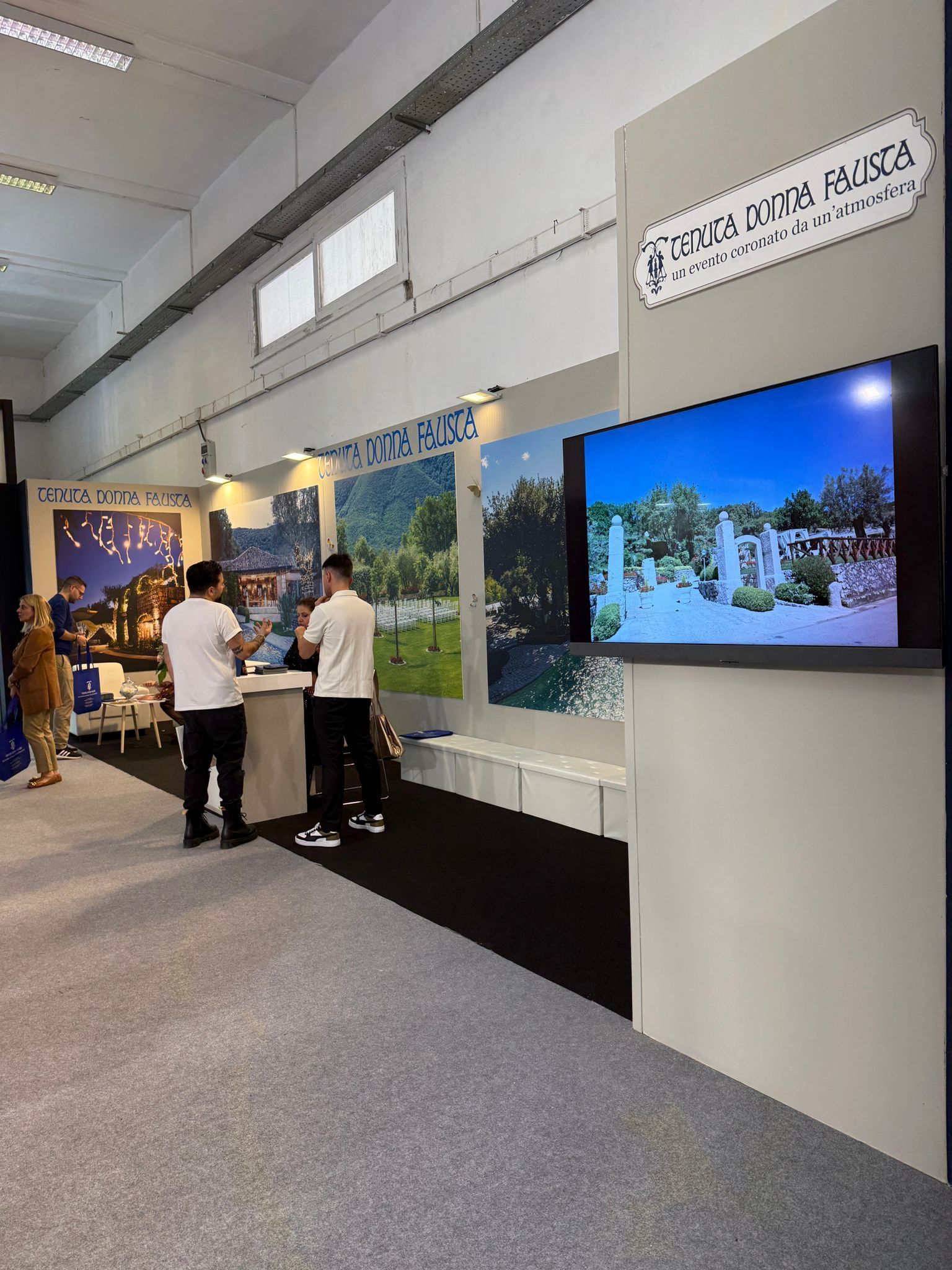 Stand Tenuta Nonna Fausta a Tutto Sposi 2025