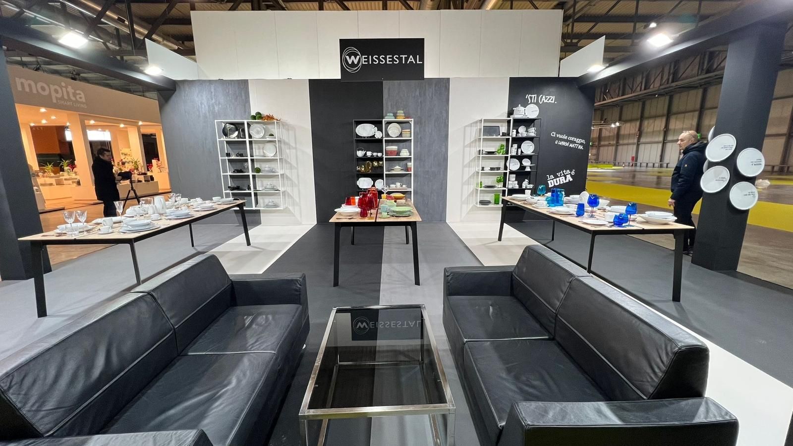 Stand Weissestal alla Fiera Homi Milano