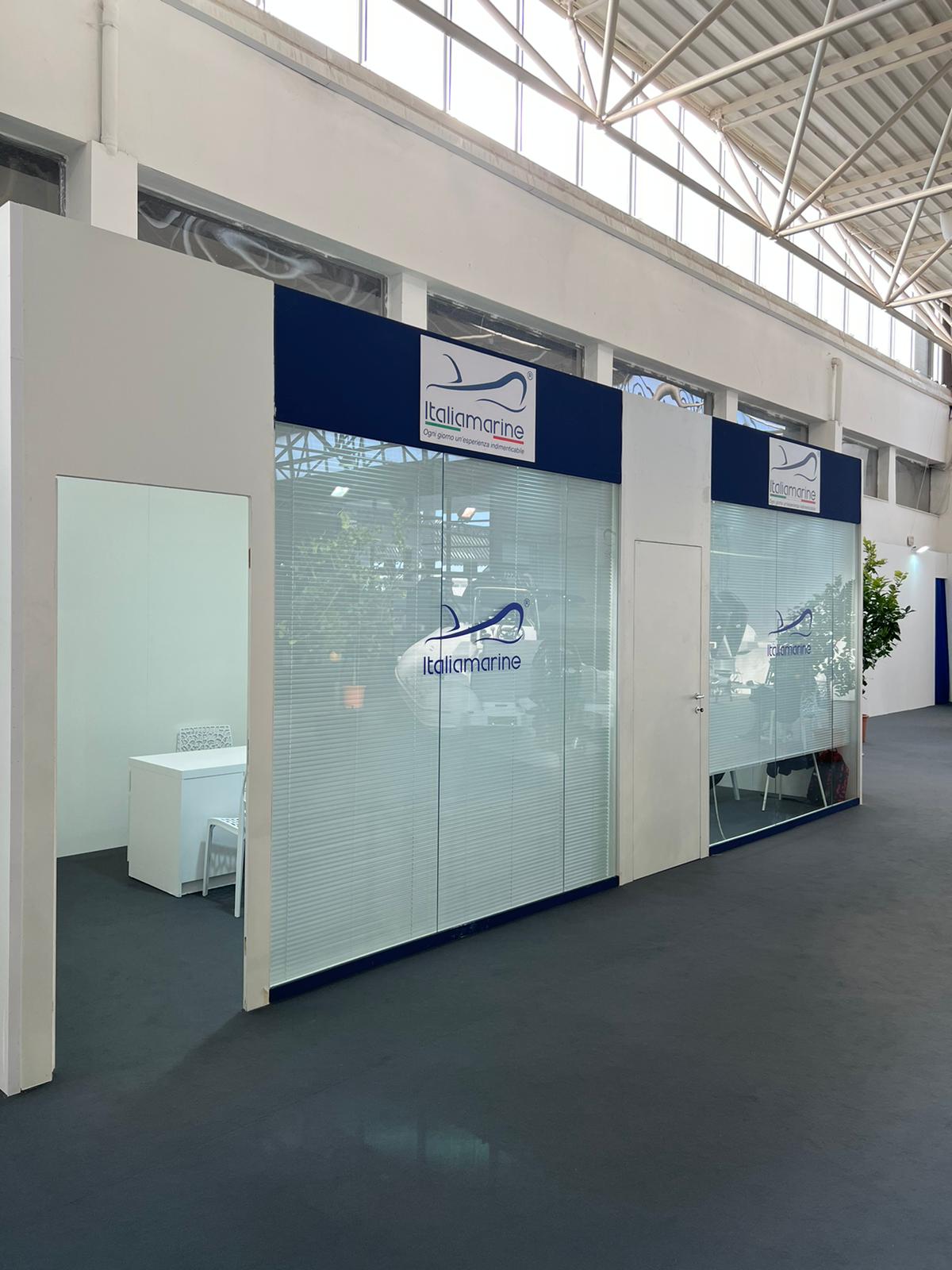 Allestimenti Cusano Stand, Fiera Nautic Sud Napoli, stand Italiamarine