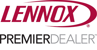 Lennox premier dealer logo on a white background