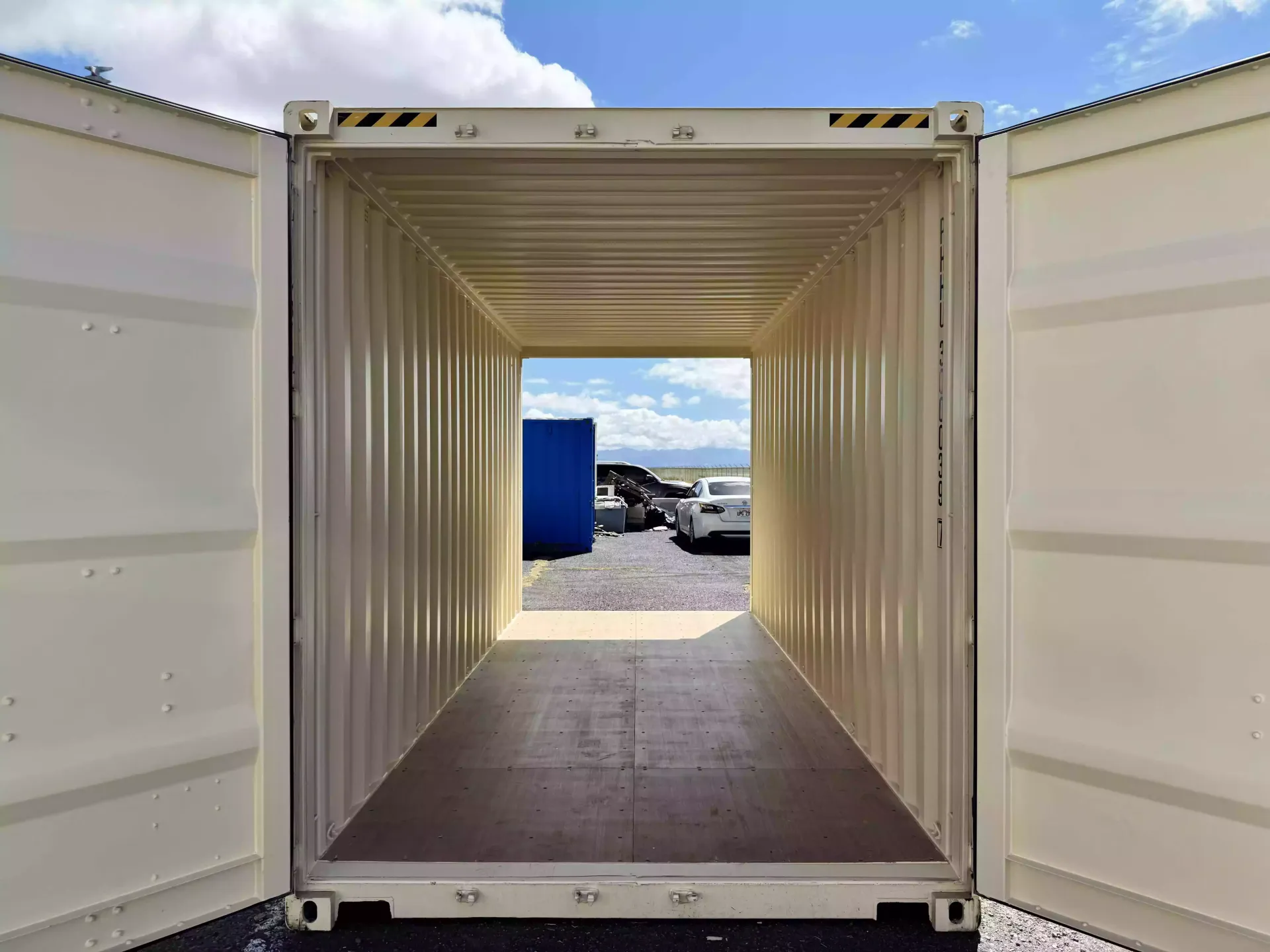 Double Door Shipping Container