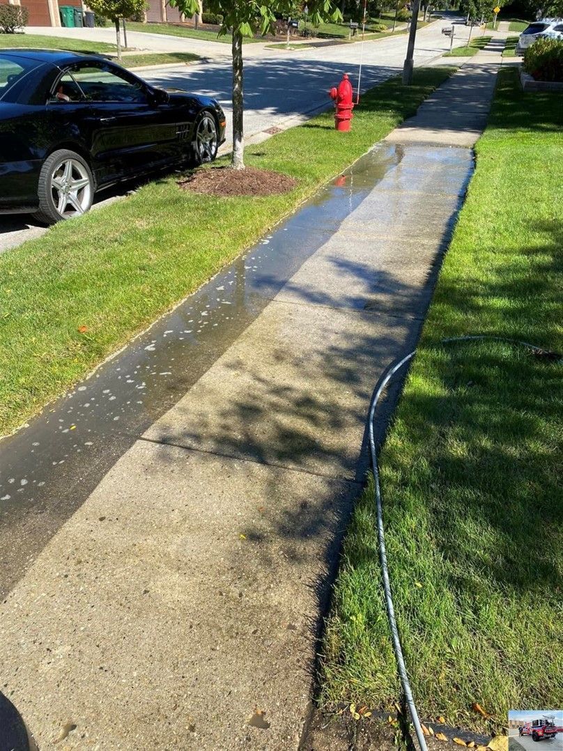 Clean Walkway - Lincolnshire, IL Peter’s Power Wash Services