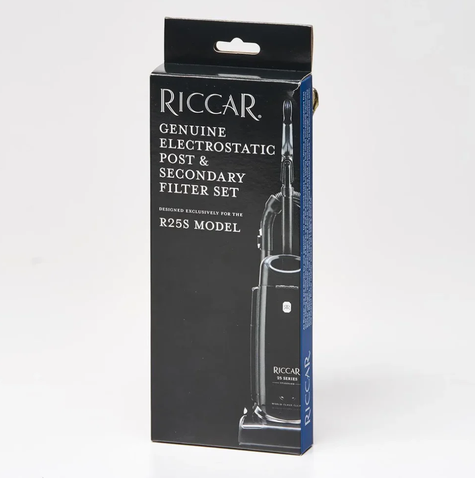 Riccar R25 Standard  Clean Air Upright — Riccar R25S Filter Set — R25S-F