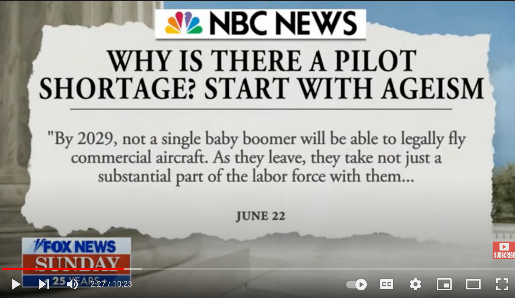 Headline image on NBC news- 