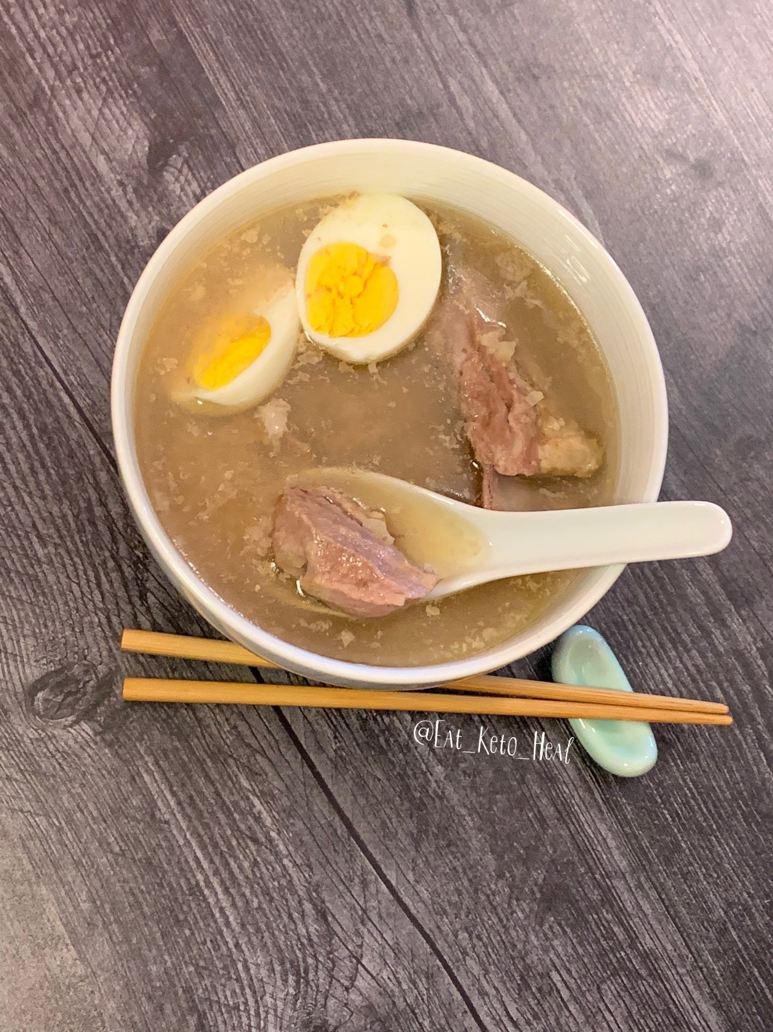 Country Rib Soup w/ Bone Broth