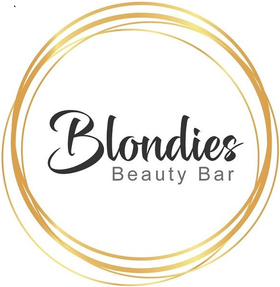 A circular gold-line logo containing the words