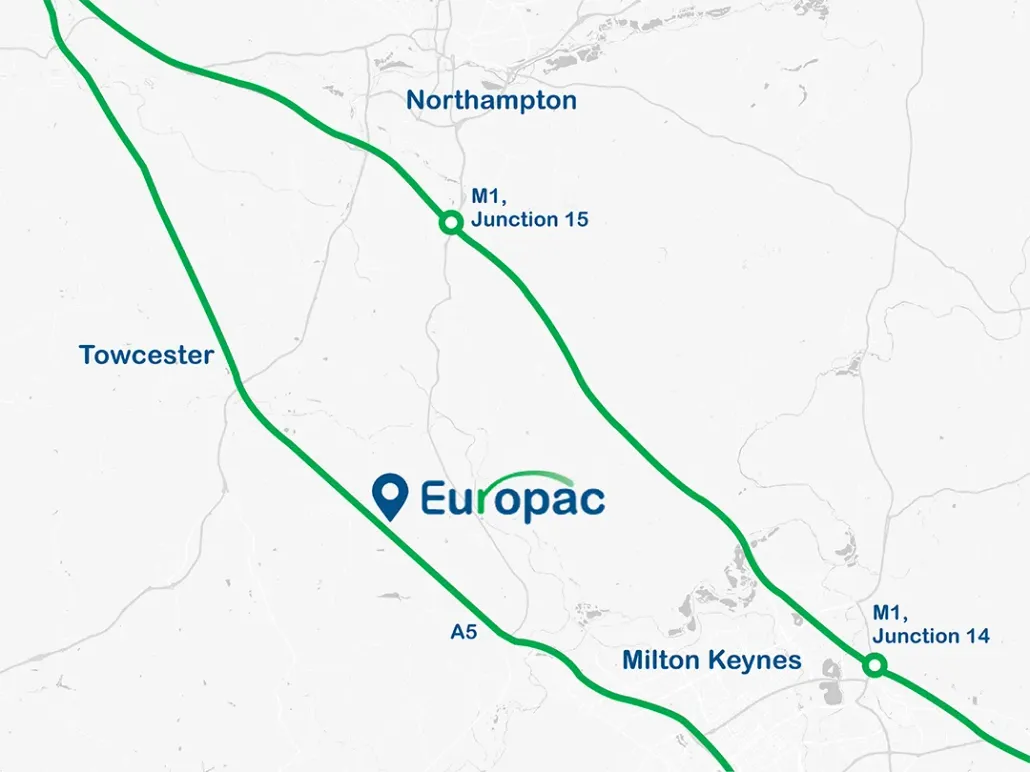 Enterpack Location Map
