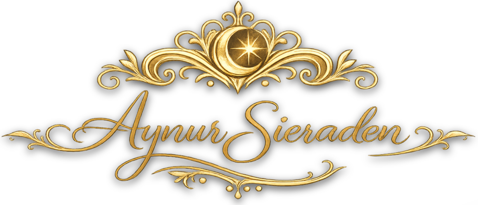 Decoratieve banner van het Aynur Sieraden
