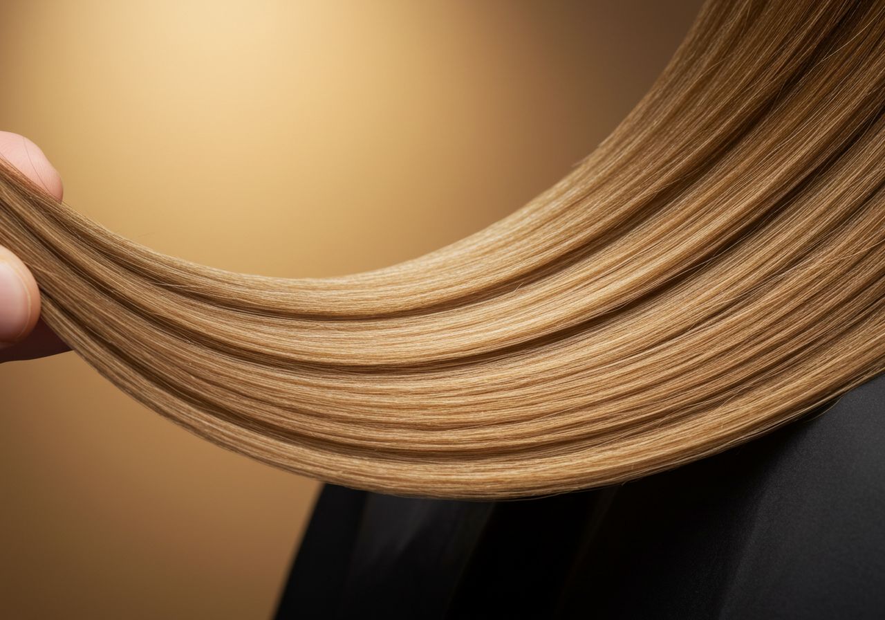 Blond hair with Olaplex No. 6 Bond Smoother
