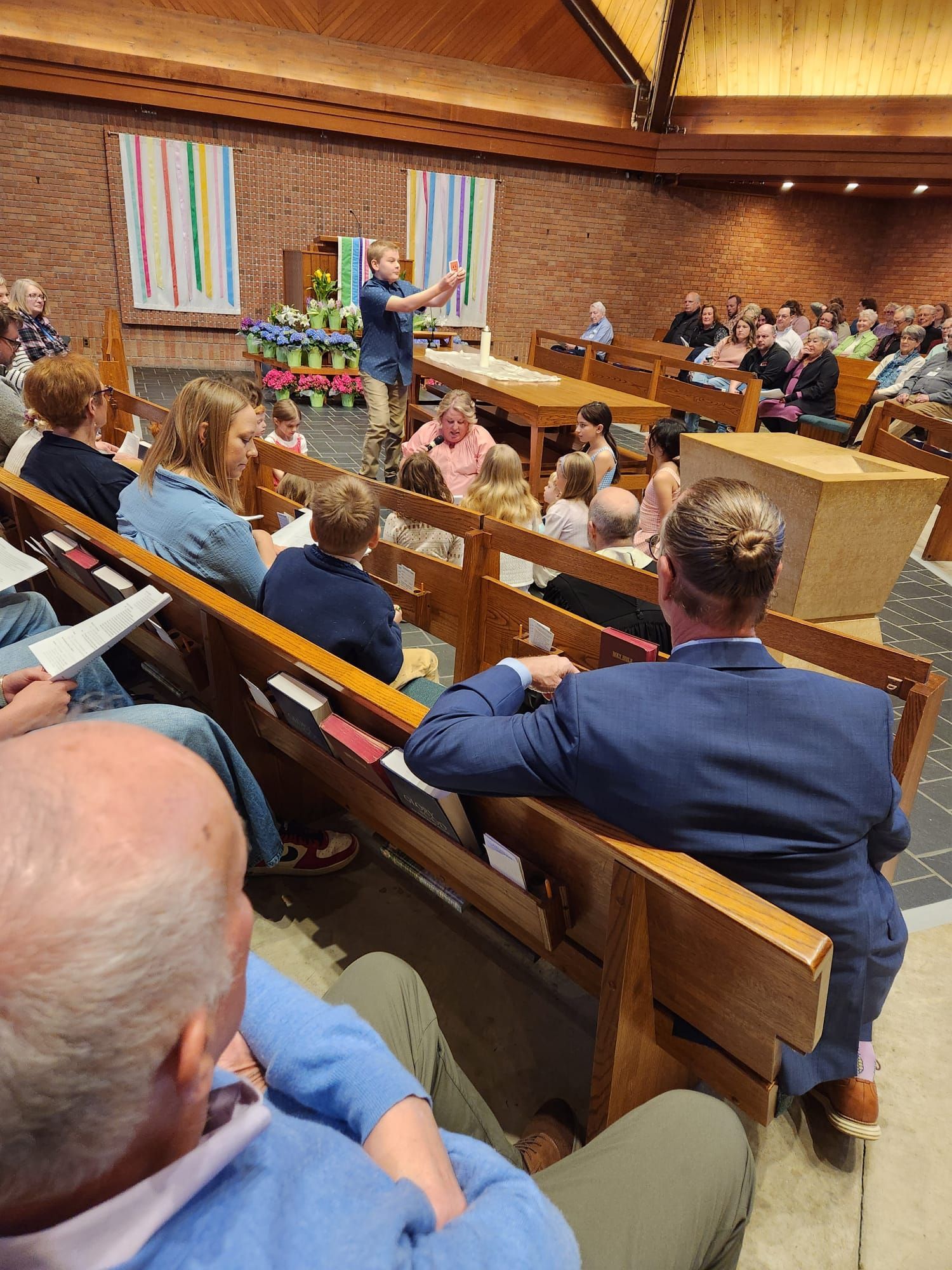 Children's Sermon during Worship