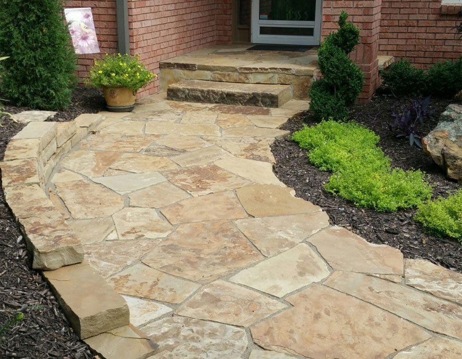 Black Hills Rustic Flagstone Natural Landscape Stone