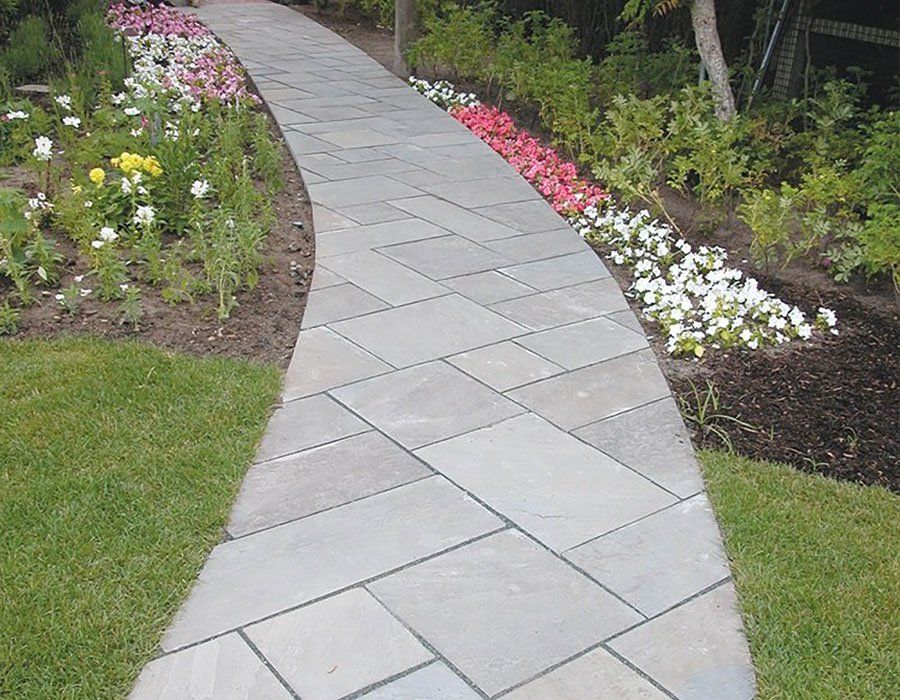 Bluestone Tumbled Select Wash Flagstone Natural Landscape Stone