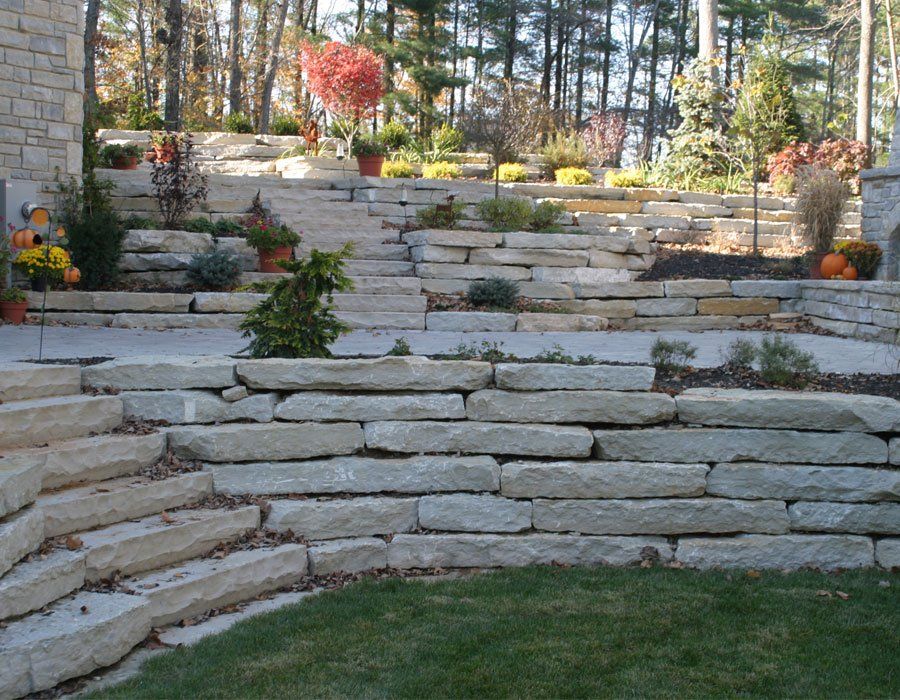 Ohio Grey Outcropping Natural Landscape Stone
