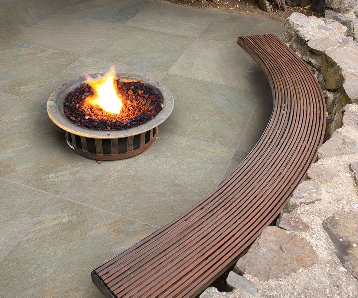 Golden White outdoor porcelain tile pavers ohio