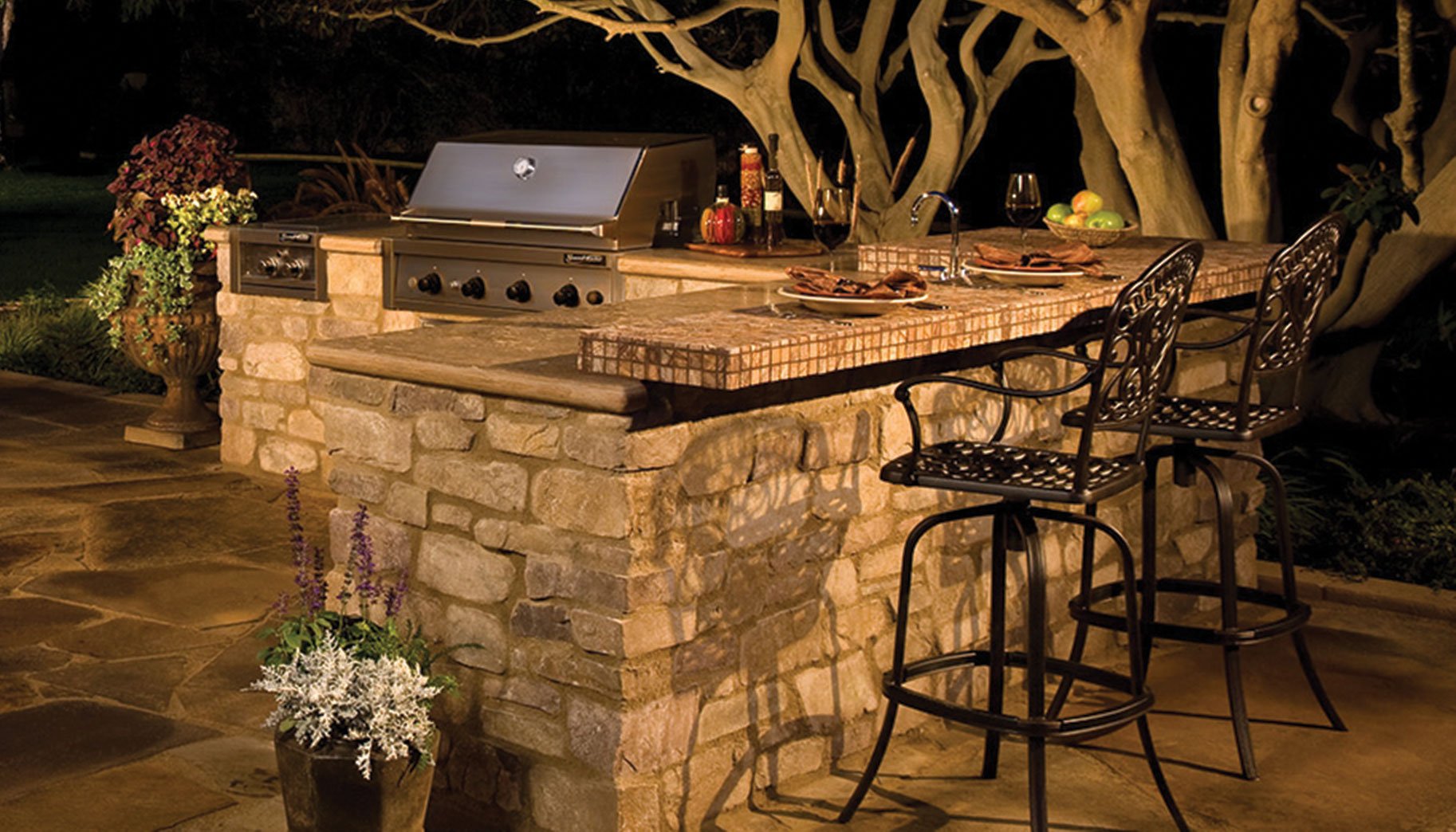 Building Block Outdoor Kitchen