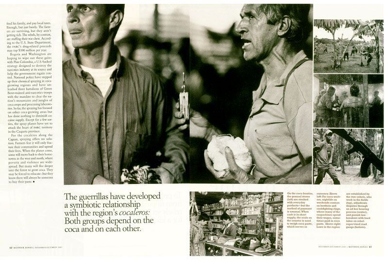 Mother Jones - Colombian reportage 1