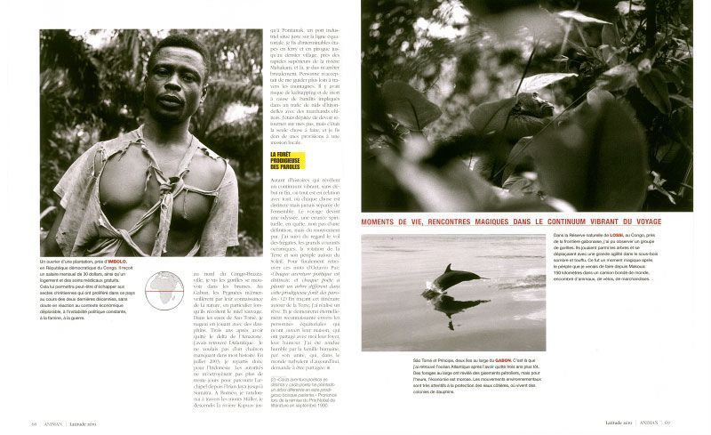 ANIMAN latitude zero reportage 1f