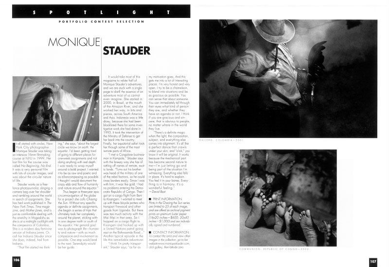 B&W Fine Art Magazine profile 1a