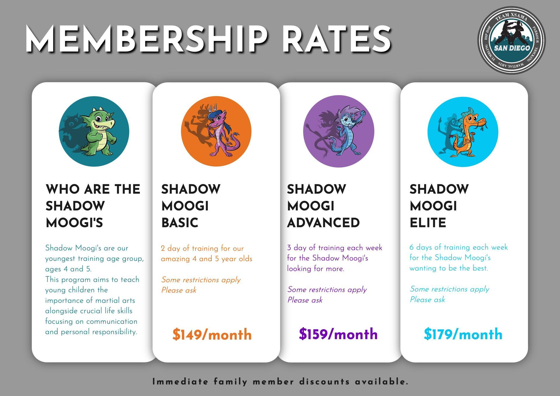 Shadow Moogi Sale Pricing