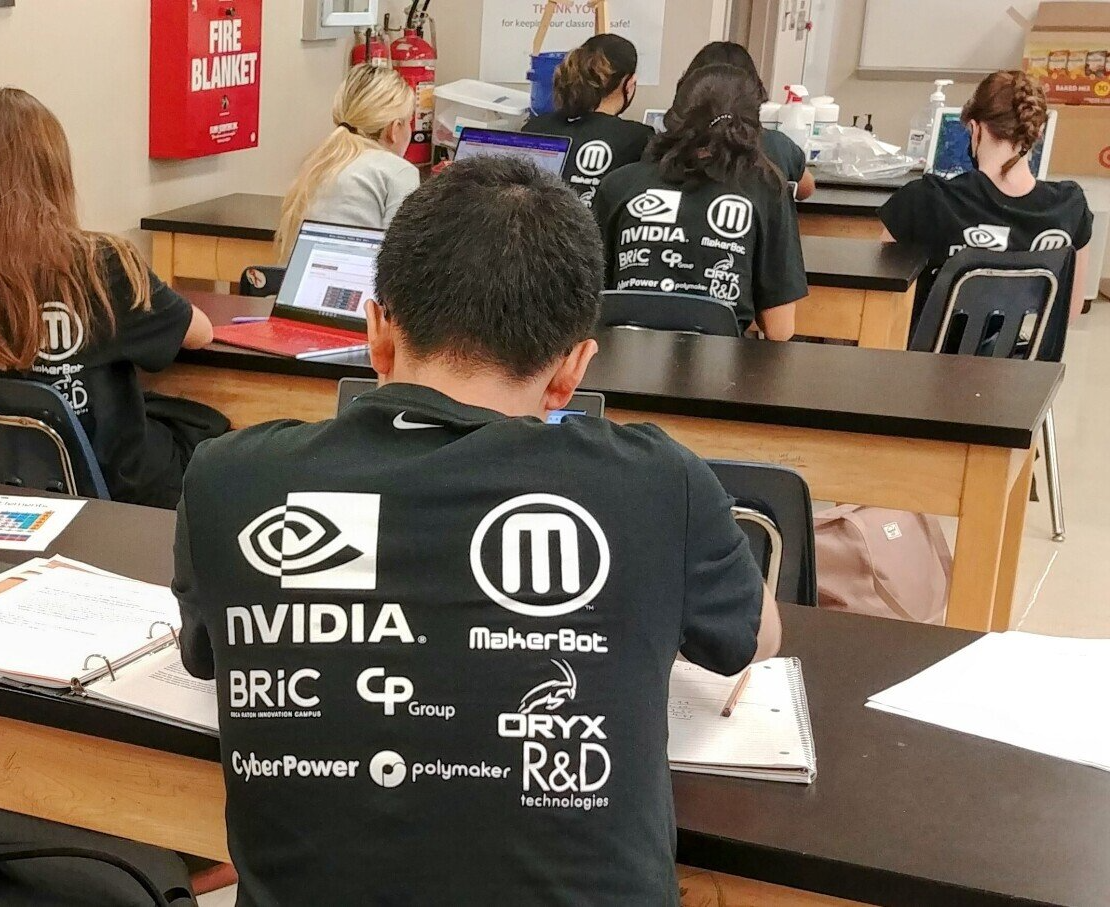 Oryx Additive partners with Boca Raton Community High School, providing trusted finishing solutions.
