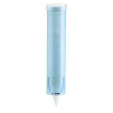 CUP DISPENSER PULL TYPE 4-10OZ FR BLUE