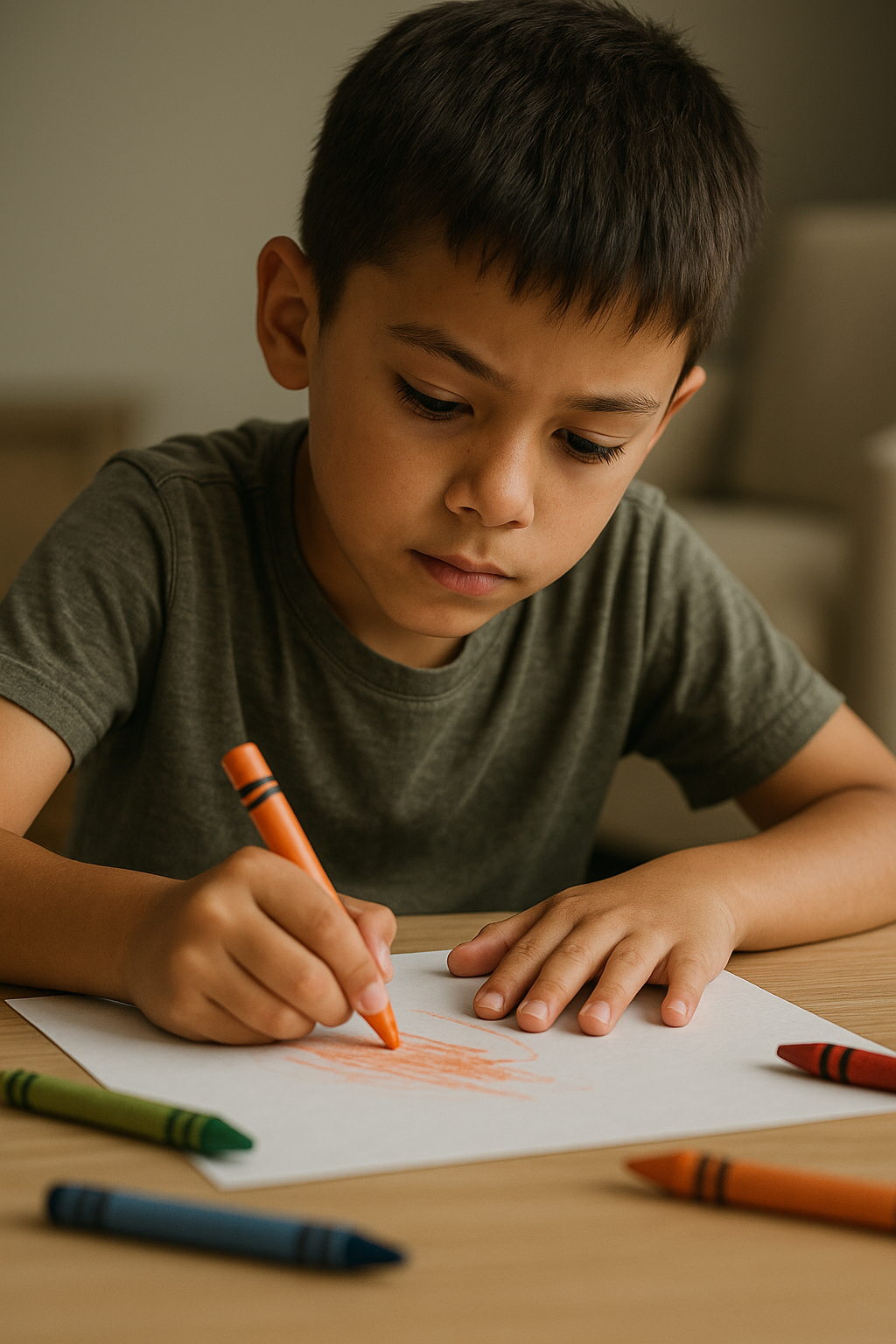 Child coloring