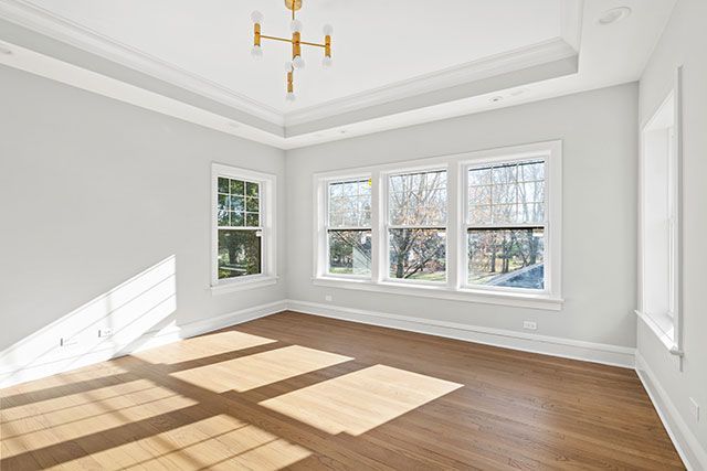 empty room in a house