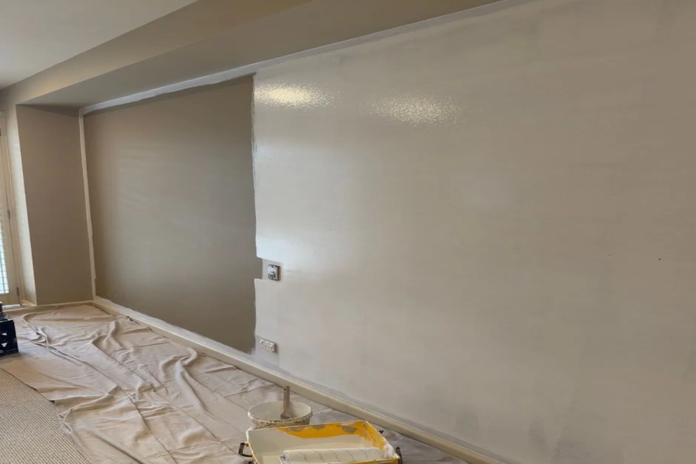 Room Wall, Before — Solo Reno Coatings In Gold Coast, QLD