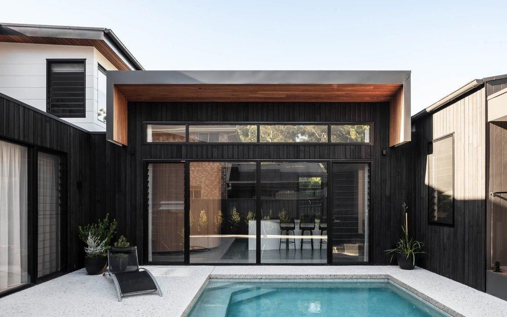 There is a Swimming Pool in the Backyard of a House — DeBu Studios In Russell Vale, NSW