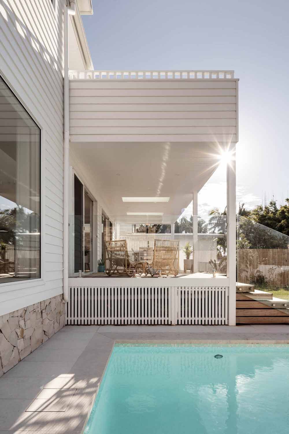 There is a Swimming Pool in the Backyard of a House — DeBu Studios In Russell Vale, NSW