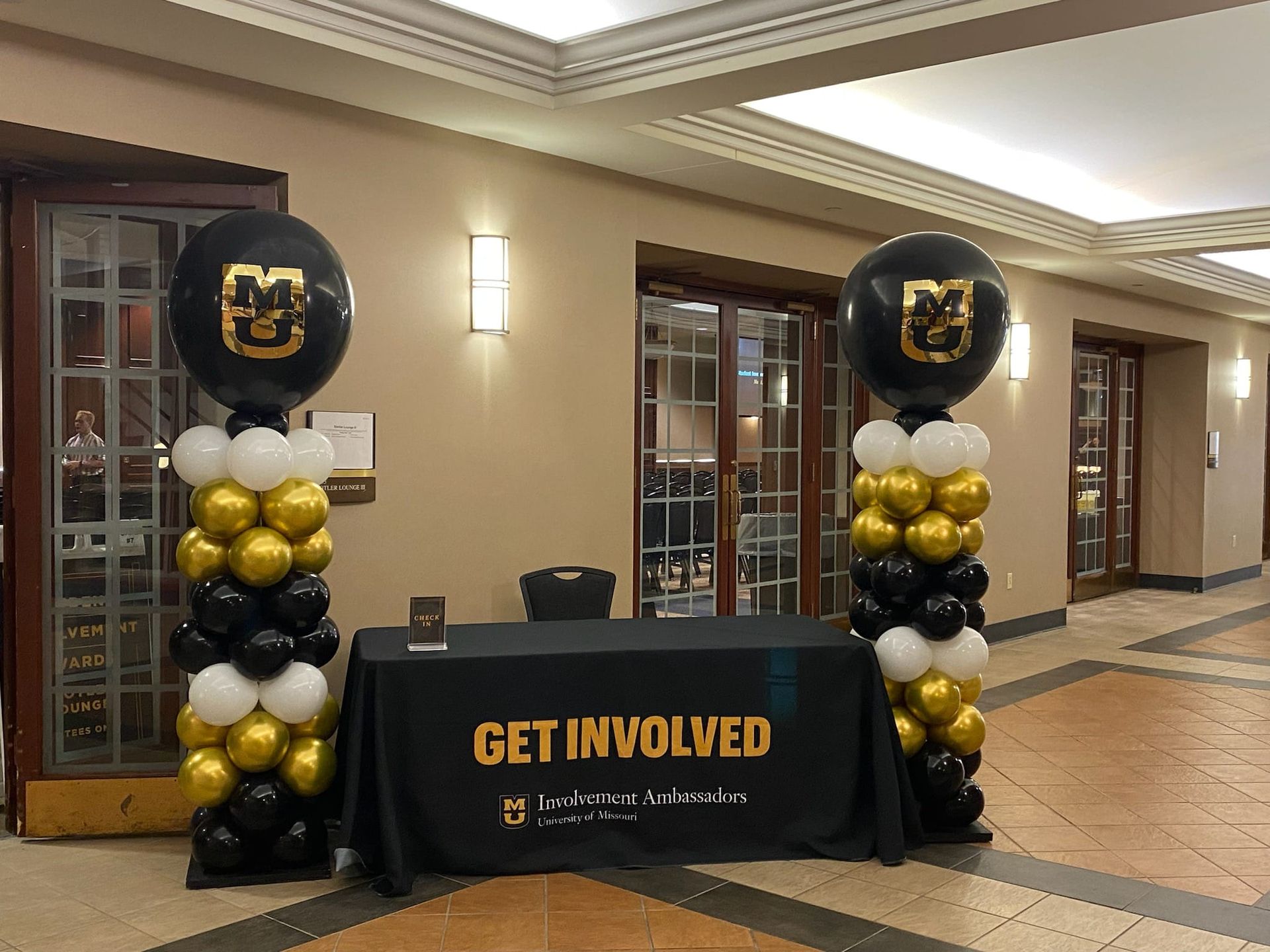 Black and gold