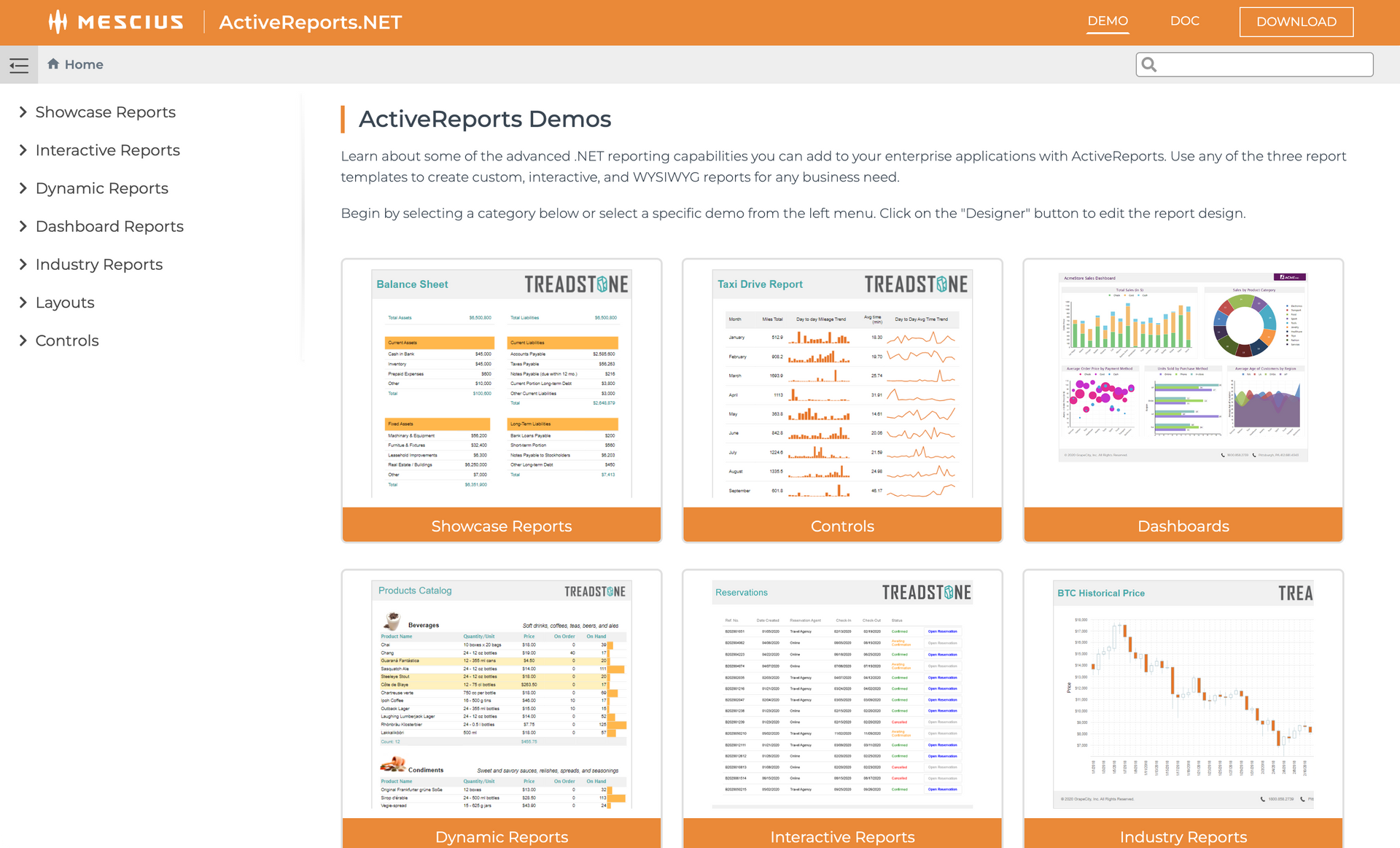 ActiveReports.NET | Complete .NET Reporting Tool