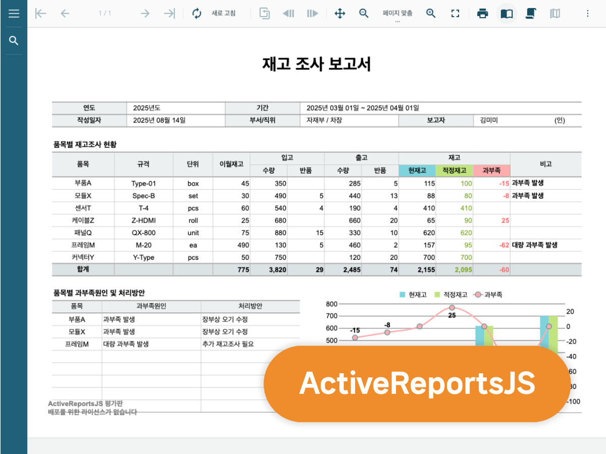 Inventory Audit Report