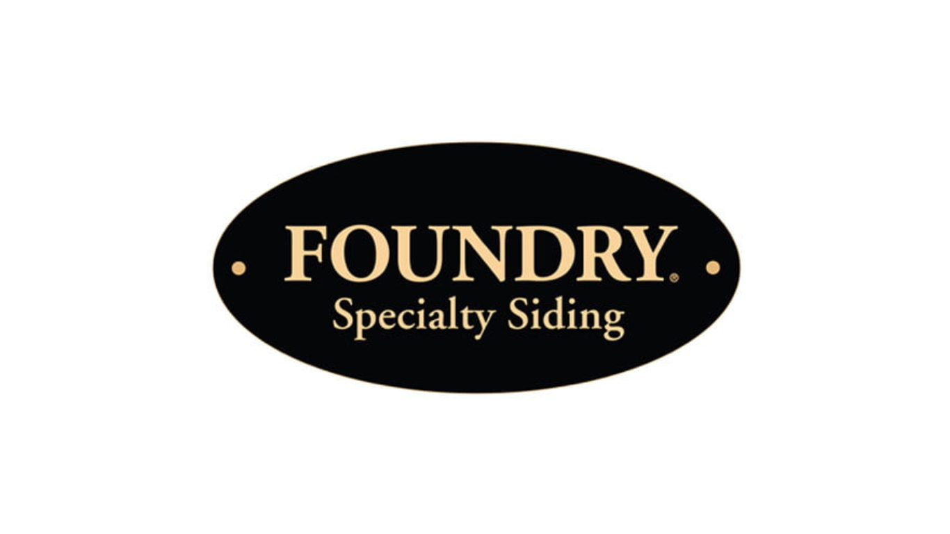 Black oval logo with