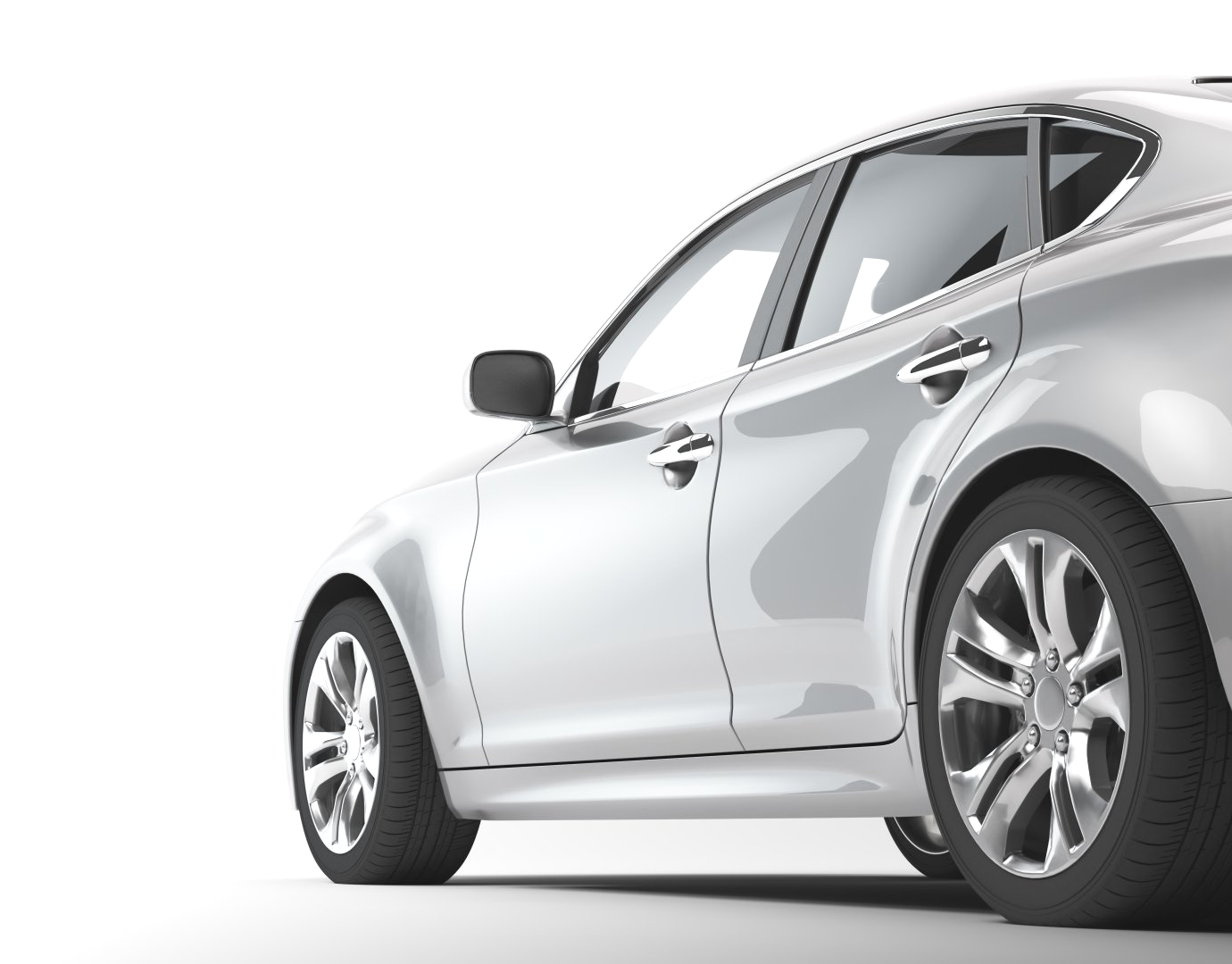 clean car driving in