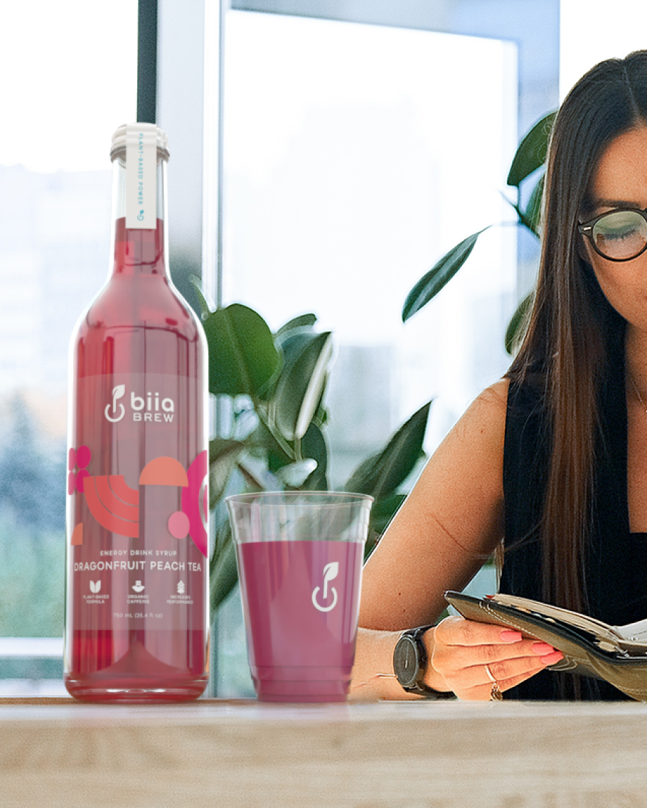 biia brew bottle on table