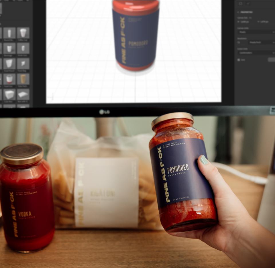 branding photos renderings to real life