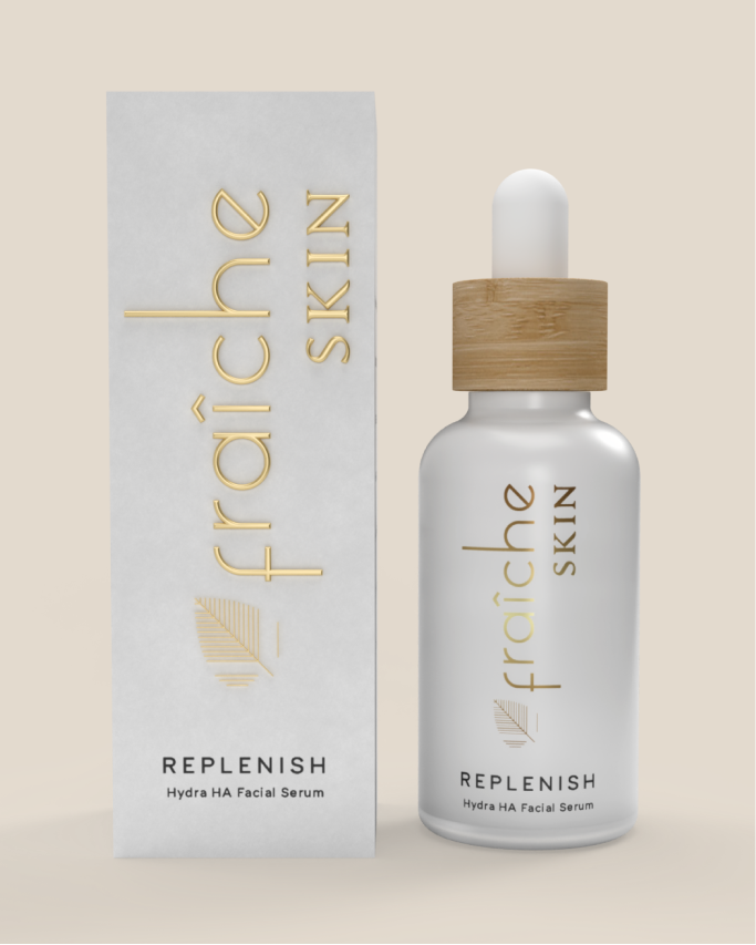 fraiche medspa skin care packaging design
