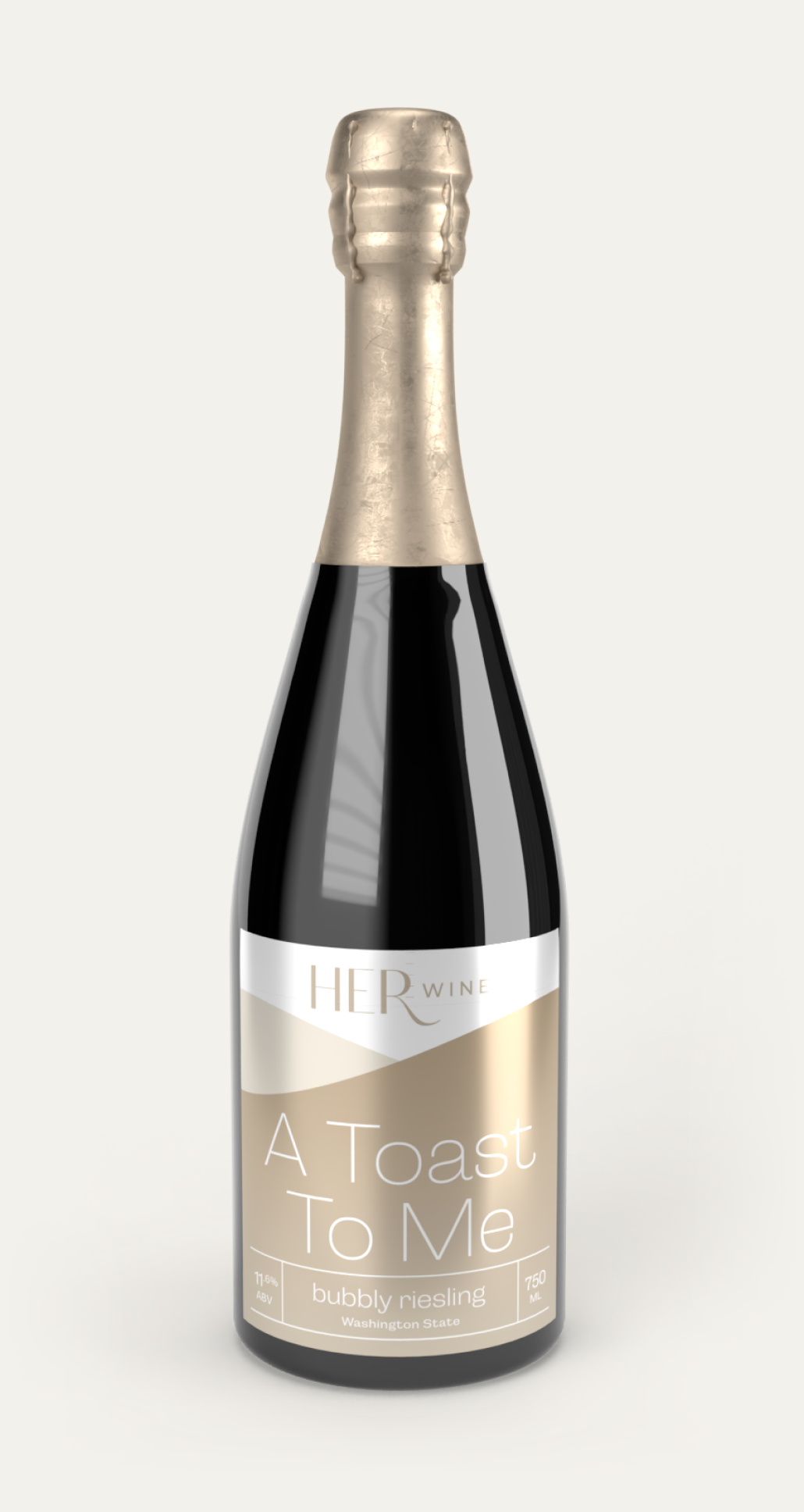 her wine label design