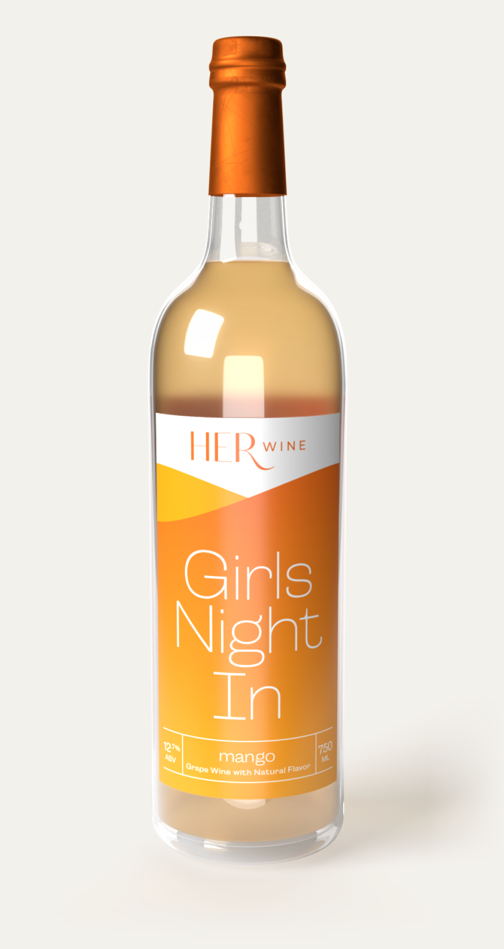 her wine label design